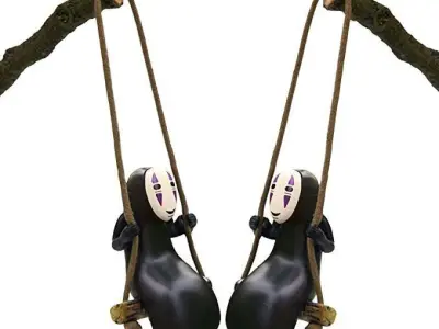 Kaonashi No Face man Car 3D print model