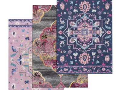 Rug Set 1653 3D model