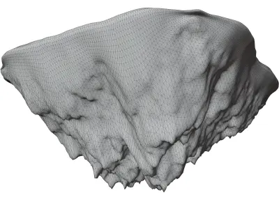 Dark Ground Unreal Engine 4 Low-poly 3D model