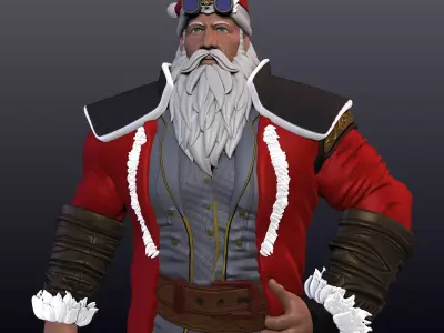 PAPAI NOEL - STEAMPUNK 3D print model