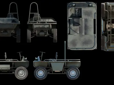 Lohr FL500 Free low-poly 3D model