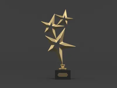 Trophy Cup Collection 3D model 3