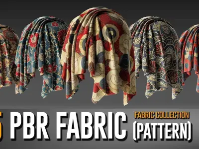 55 PBR Fabric Collection - VOL 01 Texture