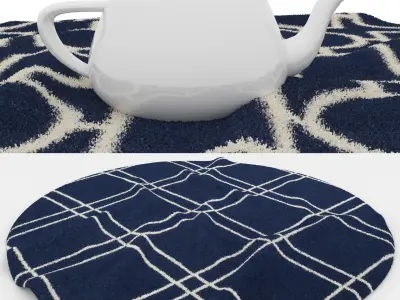 Rugs No 657 Low-poly 3D model