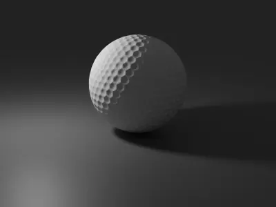 golf ball 3D model