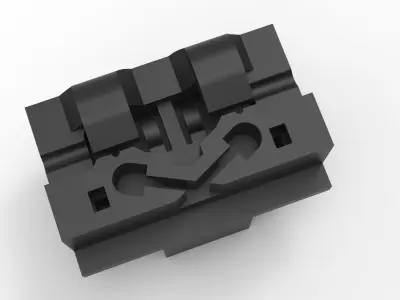 Chevrolet Volt glass hoist 3D print model