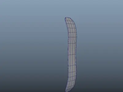 Snow Board Actions 3D model