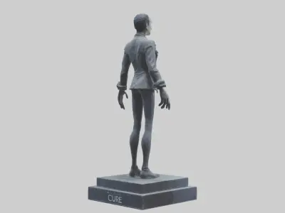 The Cure statue model 3D model