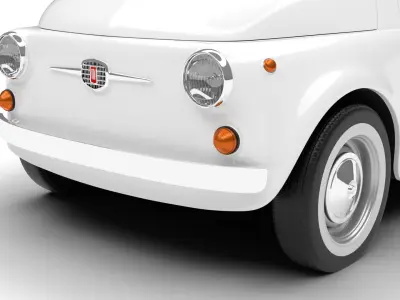 Fiat 500 1959 3d model  3D model