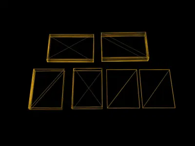 Books Low Poly Game Ready pack of Low-poly 3D model