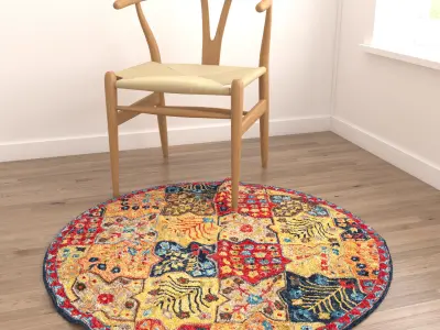 Rugs No 538 Low-poly 3D model