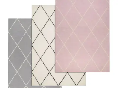Rug Set 1506 3D model