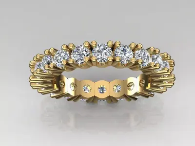 Band Ring 3D print model