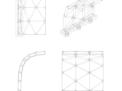 Fully Customizable Canopy System 3D model