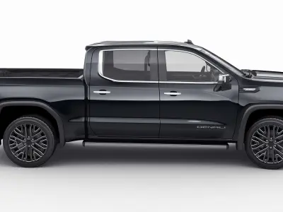 Pick-up Truck Sierra Denali 2022 3D model