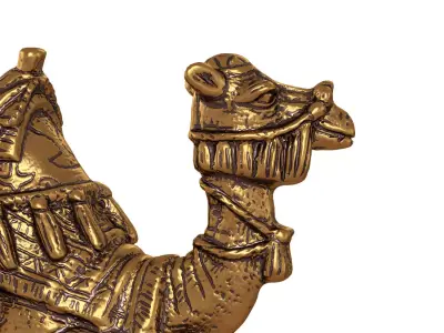 Egyptian camel figurine 2 3D model