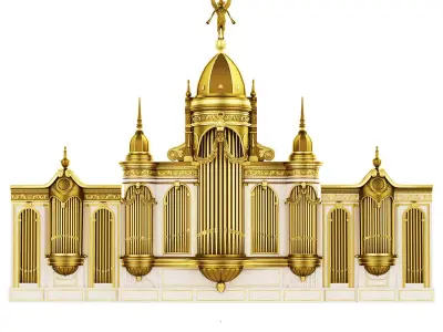 Pipe Organ 3D model