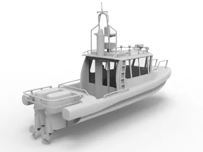 Naiad Sea Search and Rescue 3D print model