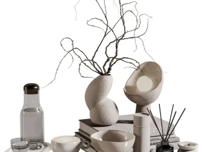 decorative set 121 3D model