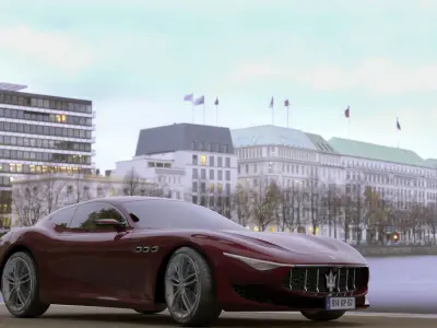 Maserati Alfieri 3D model