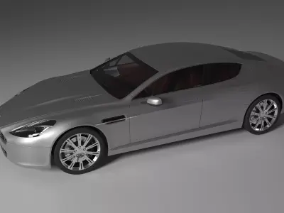 Aston Martin Rapide 2011 3D model