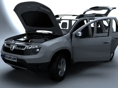 Dacia Duster 3D model