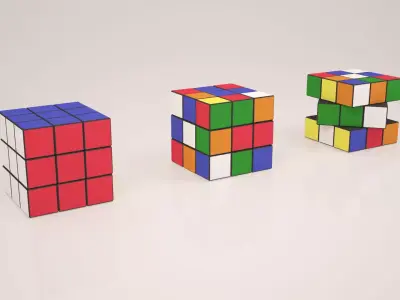 Rubik Cube 3D model