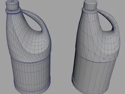 household props  - low poly speaker 3D Model Collection