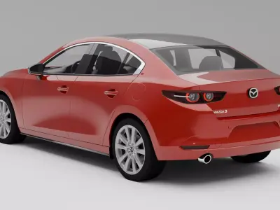 Mazda 3 Sedan 2020 3D model