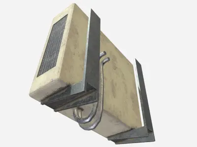 Aircon - Air Conditioner Low-poly 3D model