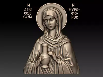 Saint Susanna the Myrrhbearer 3D print model