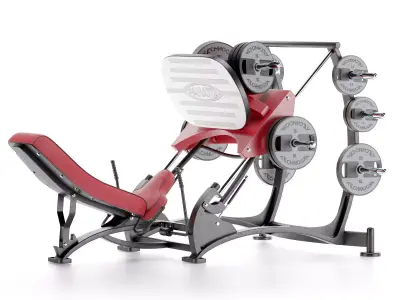 Gym Equipment LEG PRESS BRIDGE   3D model