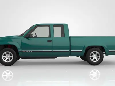 GMC Sierra 1500 1995 3D model