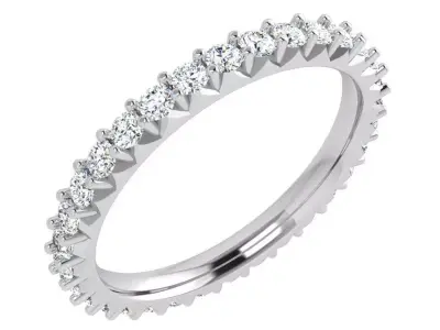 Diamond Band Ring 4360 3D print model