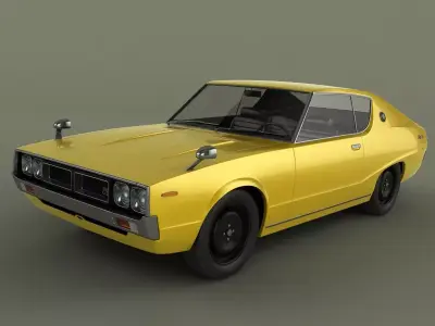 Datsun Skyline 240K GT 3D model
