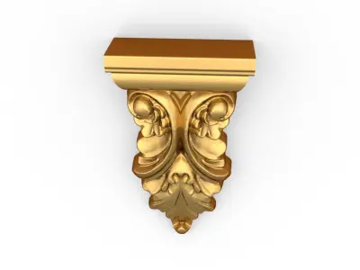 Classic decor ornament 67 3D model