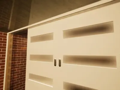 simple living room Free low-poly 3D model