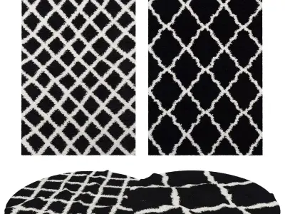 Rugs No 709 Low-poly 3D model