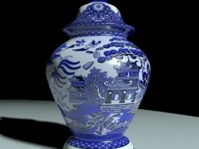 chinese vase 3D model