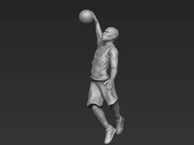 Kobe Bryant 3D printing ready stl obj formats 3D print model