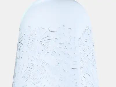 SOLSKUR LED table lamp Low-poly 3D model