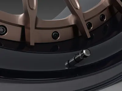 Wheel Rotiform NEK 3D model 3D model