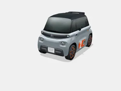 Citroen Ami Pop 2020 Low-poly 3D model