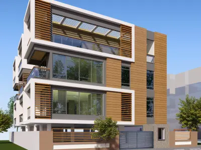 RESIDENTIAL EXTERIOR MODEL 3D model