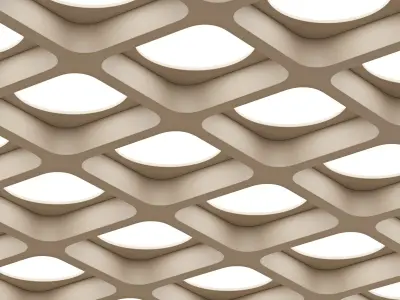 Ceiling No 001 3D model