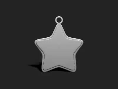 Christmas Cookie Ornament - Pendant -  Christmas Tree 9 3D print model