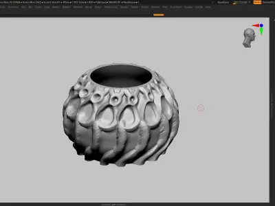 vase 3d print 442  3D print model