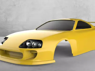 TOYOTA SUPRA 3D PRINT 3D print model