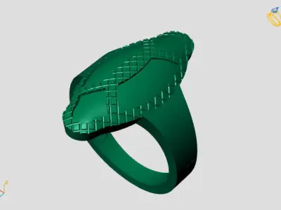 Women Plain Ring STL Models Womens Ring 3dmodels 3D print model 3D print model 43