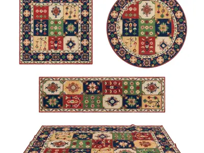 Rugs No 831 Low-poly 3D model